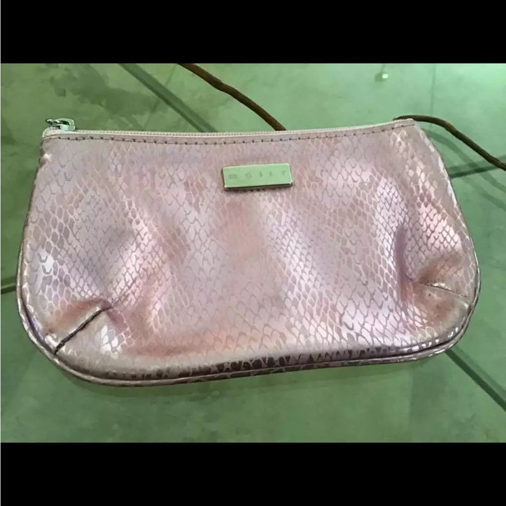 Mally Beauty Pink Coin Purse  Cosmetics Bag  Brand New